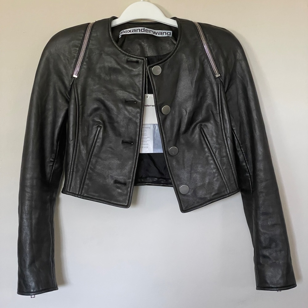 Alexander Wang Leather Jacket NWT